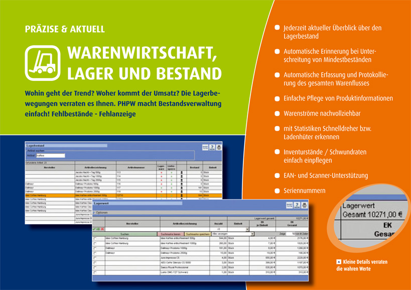 Internetwarenwirtschaft Mobile Warenwirtschaft  WaWi Browser Warenwirtschaft